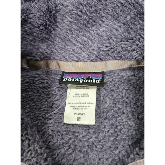 Women's Patagonia Re-Tool Snap-T Fleece Pullover Purple Size M - Picture 3 of 6